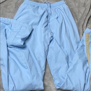 Light blue sweatpants